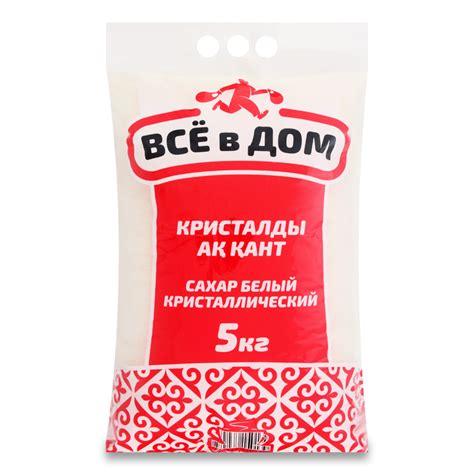 Сахар Всё в Дом Песок 5кг п/п (Ќазаќстан/Казахстан) купить оптом ...