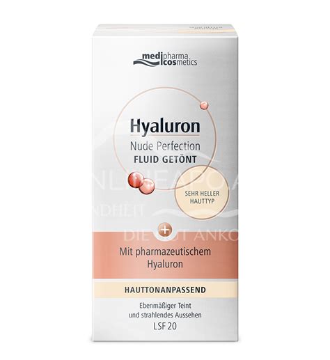 Medipharma Cosmetics Hyaluron Nude Perfection Fluid Get Nt Lsf Sehr Heller Hauttyp Schnell
