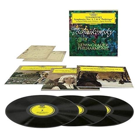 tchaikovsky symphonies nos    pathetique vinyl