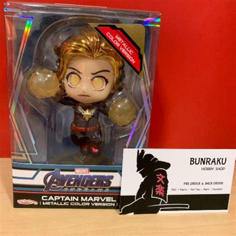 Jual Hot Toys Cosbaby Bobble Head Marvel Avengers Endgame Captain