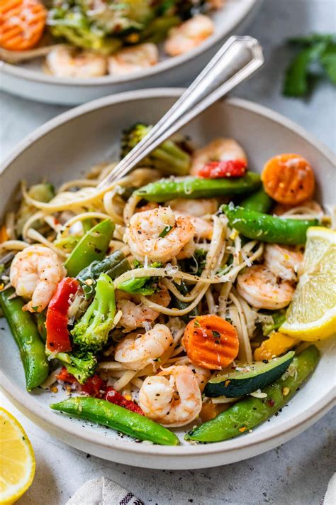 Garlic Shrimp Pasta WellPlated