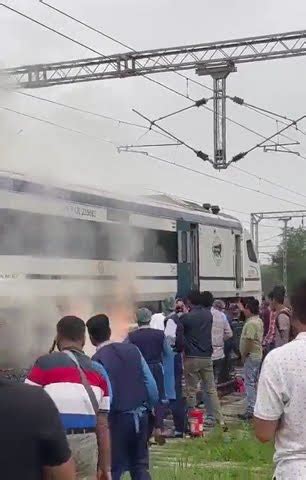 Bhopal Fire Breaks Out In Coach Of Bhopal Delhi Vande Bharat Train