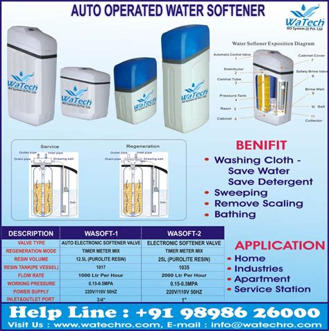 Auto Softener – Watech RO System (I) Pvt. Ltd.