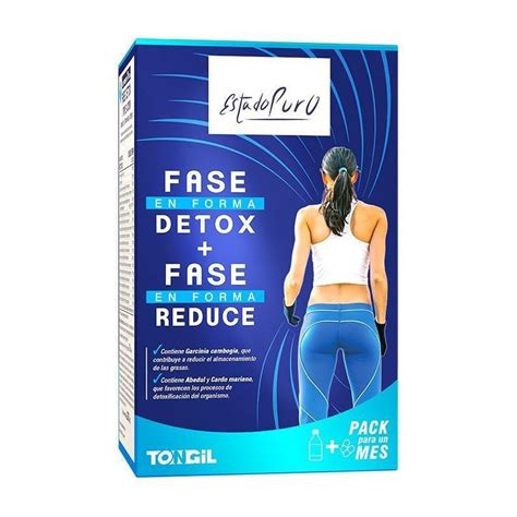 Fase Detox Fase Reduce Estado Puro Tongil 60 Cápsulas Vegetales