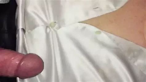 White Satin Blouse MILF XHamster