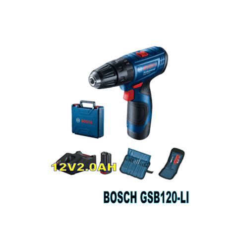 Buy Bosch Gsb Li Professional Cordless Impact Drill Driver Home