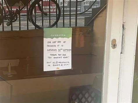 Edinburgh city centre coffee shop shuts after 10 years with touching