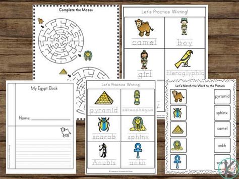 Free Ancient Egypt Printable Worksheets For Kids Worksheets Library