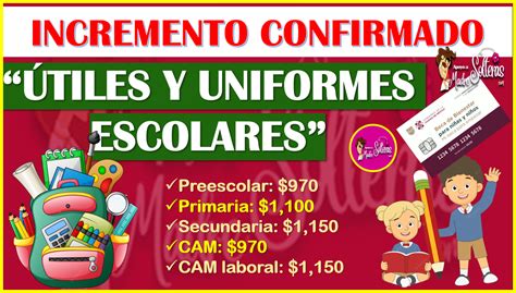 El Programa Útiles Y Uniformes Escolares Tienen Nuevo Aumento Aquí