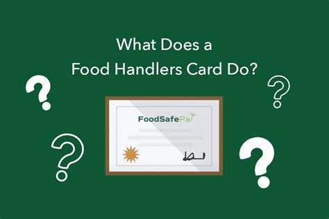 What Does A Food Handlers Card Do Foodsafepal