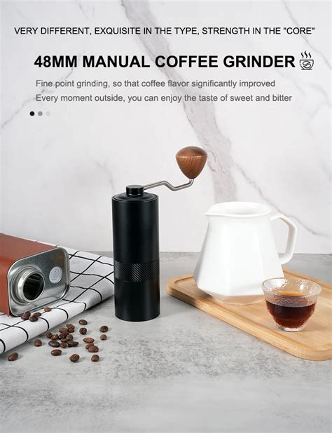 Manual Coffee Bean Grinder 35g Large Capacity Industrial Commercial