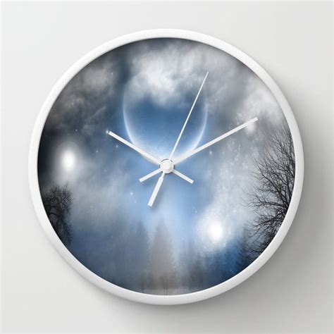 Celestial Dreams Wall Clock By Ashensorrow Designs Clock Dream Wall