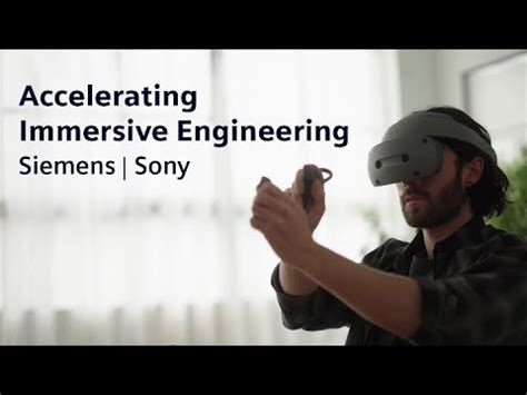 Siemens And Sony Xr Head Mounted Display Accelerates Immersive