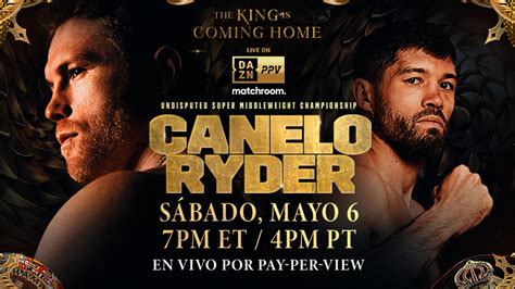 Canelo Álvarez Vs John Ryder Previa Cómo Ver En Sling