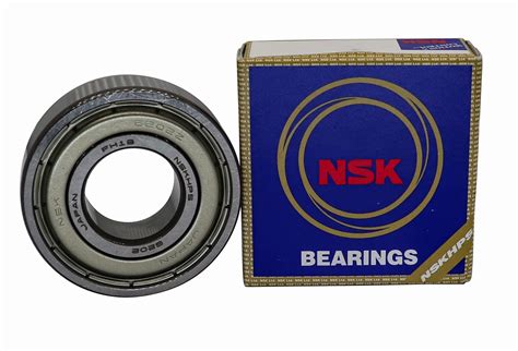 2PACK NSK 6202ZZCM 6202ZZ 15X35X11mm Double Metal Seal Bearings Made in ...