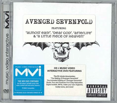 Avenged Sevenfold Avenged Sevenfold Cd Album Discogs