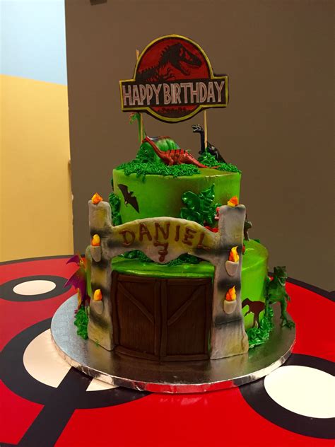 Jurassic World Cake Jurassic Park Birthday Park Birthday