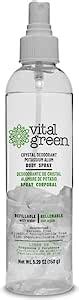 Vital Green Desodorante Natural Recargable De Piedra Cristal De