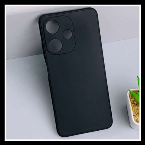 Promo Infinix Hot 30 30i 30 Play Silicone Liquid Rubber Case Soft Casing Hitam Inf Hot