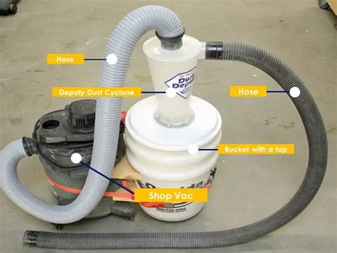 How To Make A Dust Collector From A Shop Vac