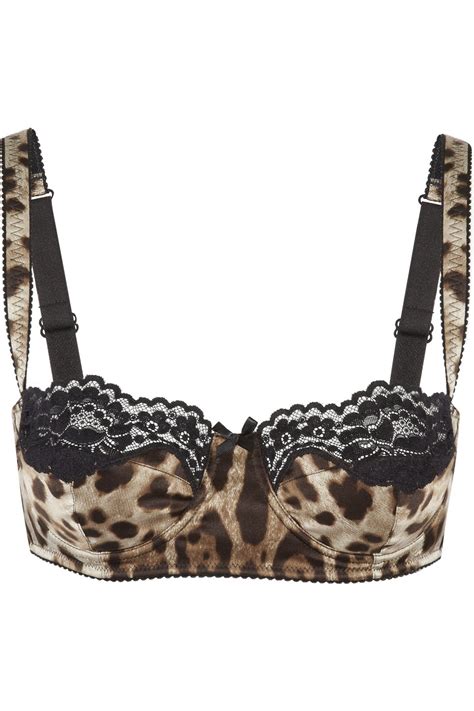 Nancy Girl Leopard Print Lingerie By Dolce Gabbana