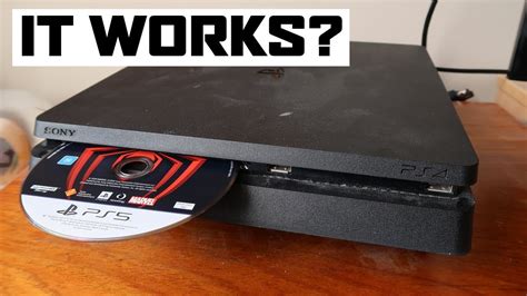 What Happens When You Put a PS5 Disc into a PS4? - YouTube