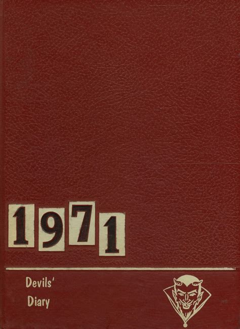 1971 yearbook from Jo Byrns School from Cedar hill, Tennessee for sale