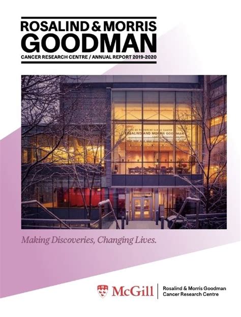 Goodman Cancer Institute Annual Reports