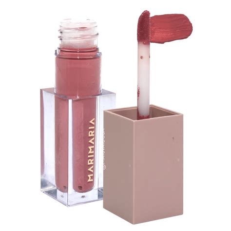 Batom L Quido Matte Rose Nude Mari Maria
