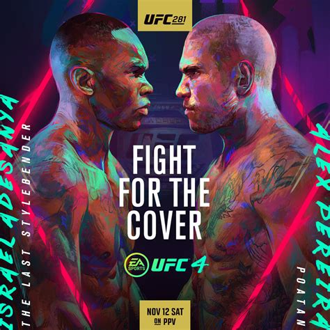 ArtStation - UFC 4 - Fight for the cover