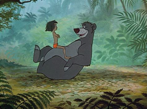 Look For The Bare Necessities The Simple Bare Jungle Book Disney