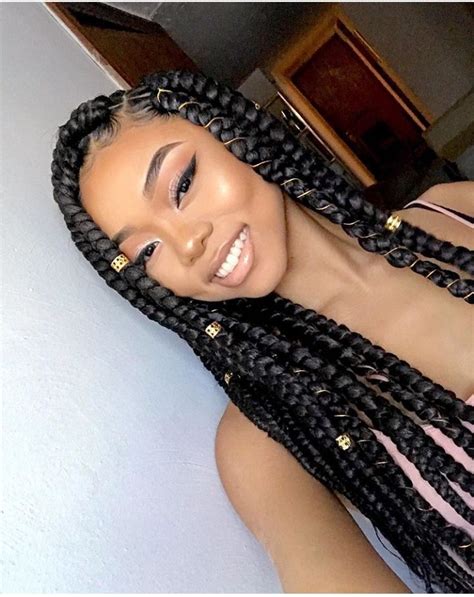 Pin By Clarice Pires On Box Braids Twist Dread Box Braids Hairstyles