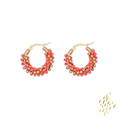 Orange Bells Details For You Statement Oorbellen