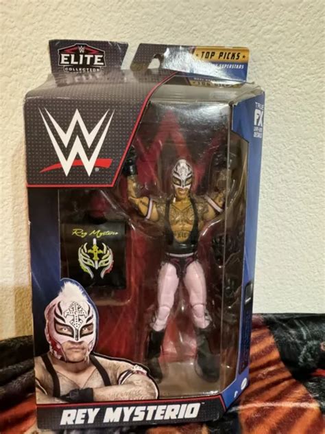 FIGURINE ARTICULÉE REY Mysterio Elite Series Top Picks 2022 Wrestling