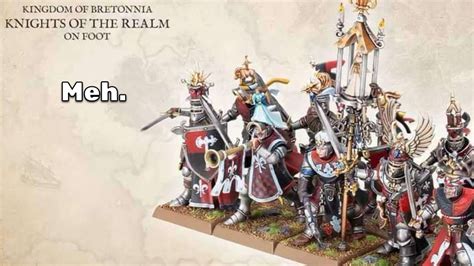 Bretonnia Knights Of The Realm On Foot Reveal First Impressions