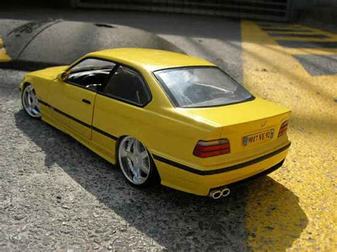 Bmw M E Jaune Miniature Tuning Ut Models Voiture Miniature