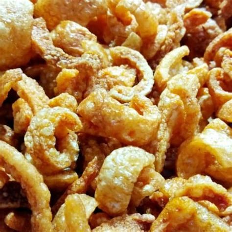 Jual Crispy Pork Skin 50gr Drokdok Kerupuk Kulit Babi Temanmie Gurih