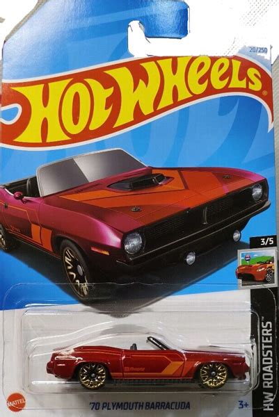 Hot Wheels Plymouth Barracuda Mainline HW Roadsters