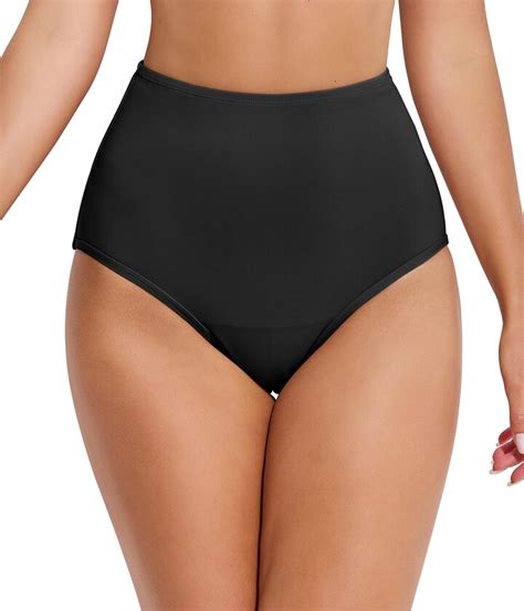 Beautikini Period Swim Bottoms Layers Leakproof Menstrual Bikini Bottom Period Swimwear Period
