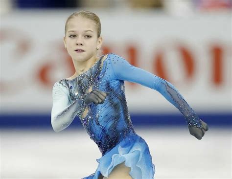 13-летняя российская фигуристка Александра Трусова первой в мире ...