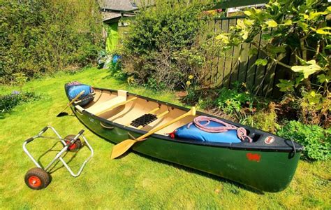 Open Canadian Canoe Old Town Discovery Scout Great Used Condition