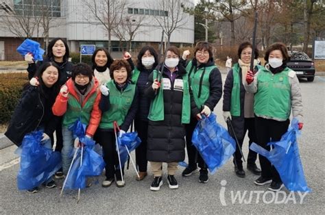 행구동새마을부녀회 환경정화 활동 원주투데이