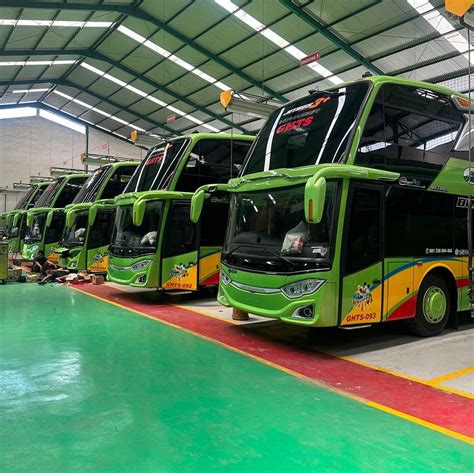 Pakai Sasis Terbaru Volvo B R Euro Po Gunung Harta Tambah Bus