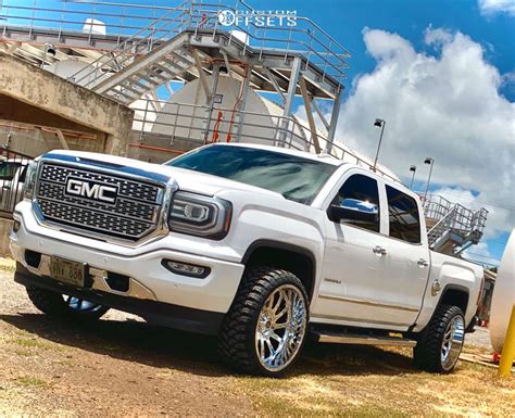 2016 GMC Sierra 1500 With 24x12 44 Hardcore Offroad Hc15 And 33 12