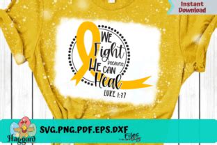 He Can Heal Cancer Svg Graphic By Haggard Hen Designs Creative Fabrica