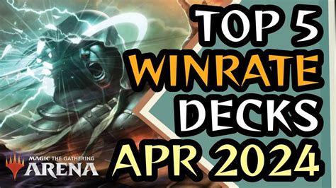 Top Winrate Decks For Mid April Mtg Arena Standard Bo