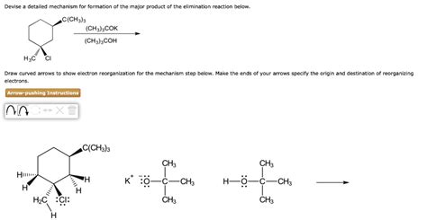 SOLVED Devise A Detailed Mechanism For The Formation Of The Major