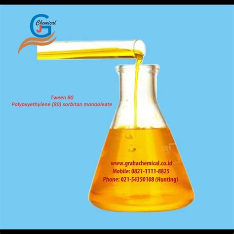 Jual Polysorbate TWEEN 80 Jakarta Graha Jaya Pratama Kinerja