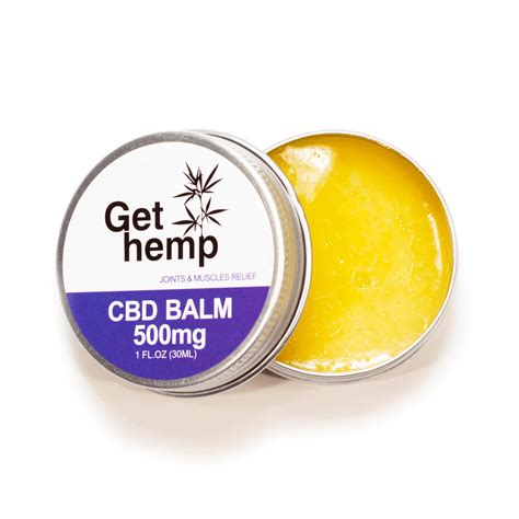 Cbd Joints And Muscles Balm 500mg — Gethemp