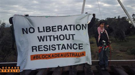 Blockade Australia Activists Strike For The Th Time In A Week The